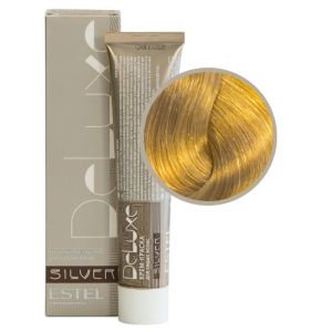 Крем-краска Estel De Luxe Silver 10/7, светлый блондин коричневый 60 мл