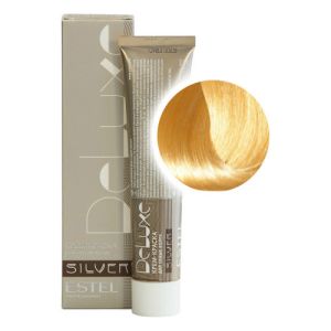 Крем-краска Estel De Luxe Silver 10/74, светлый блондин коричнево-медный для 100% седины 60 мл