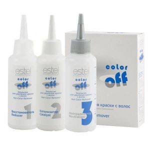 Эмульсия для удаления краски с волос Color Off 3 х 120 гр
