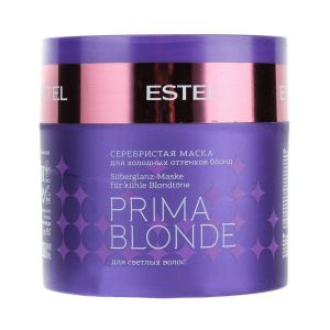 Серебристая маска для холодных оттенков блонд Estel Prima Blonde 300 мл