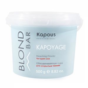 Обесцвечивающая пудра для открытых техник «Kapoyage» серии “Blond Bar” 500 мл