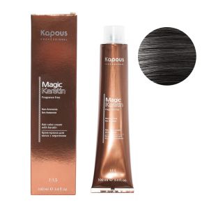 Крем-краска без аммония Magic Keratin «Non Ammonia» усилитель NA 01 пепельный 100 мл