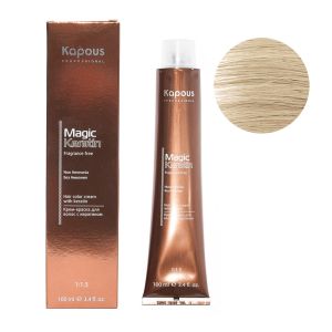 Крем-краска без аммония Magic Keratin «Non Ammonia» NA 10 платиновый блонд 100 мл