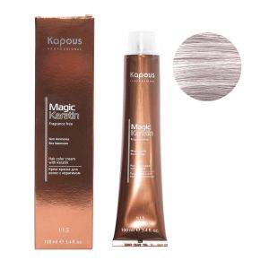 Крем-краска без аммония Magic Keratin «Non Ammonia» NA 10.02 перламутрово-платиновый блонд 100 мл