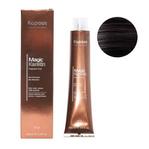 Крем-краска без аммония Magic Keratin «Non Ammonia» NA 4.8 какао 100 мл