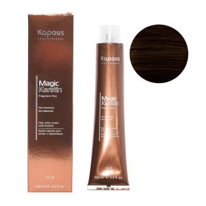Крем-краска без аммония Magic Keratin «Non Ammonia» NA 4.83 коричневый анис 100 мл
