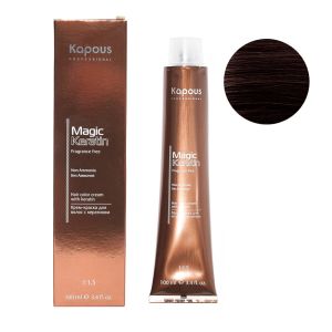Крем-краска без аммония Magic Keratin «Non Ammonia» NA 5.4 светлый медно-коричневый 100 мл