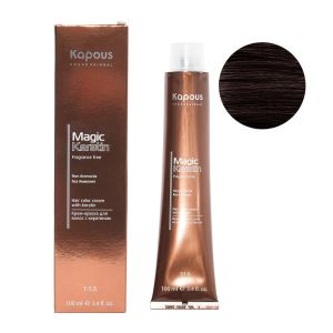 Крем-краска без аммония Magic Keratin «Non Ammonia» NA 5.8 шоколад 100 мл