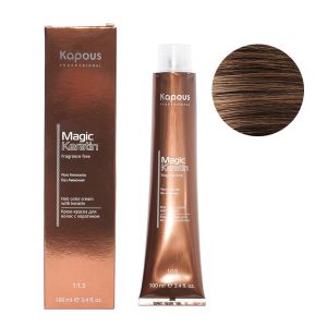 Крем-краска без аммония Magic Keratin «Non Ammonia» NA 6.3 темный золотистый блонд 100 мл