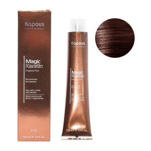 Крем-краска без аммония Magic Keratin «Non Ammonia» NA 6.4 темный медный блонд 100 мл