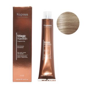 Крем-краска без аммония Magic Keratin «Non Ammonia» NA 8 насыщенный светлый блонд 100 мл