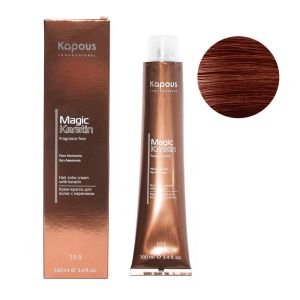 Крем-краска без аммония Magic Keratin «Non Ammonia» NA 8.45 светлый медно-махагоновый блонд 100 мл