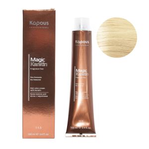 Крем-краска без аммония Magic Keratin «Non Ammonia» NA 9.00 очень светлый блондин интенсивный 100 мл