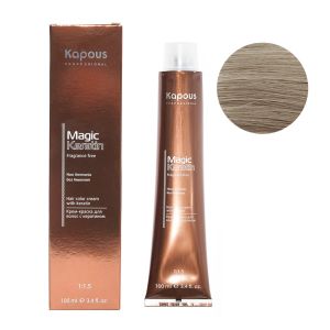 Крем-краска без аммония Magic Keratin «Non Ammonia» NA 9.1 очень светлый пепельный блонд 100 мл