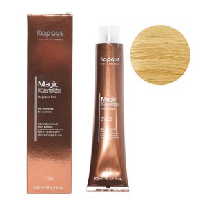 Крем-краска без аммония Magic Keratin «Non Ammonia» NA 9.238 очень светлый блондин ваниль 100 мл