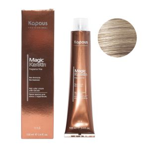 Крем-краска без аммония Magic Keratin «Non Ammonia» NA 9.31 очень светлый бежевый блонд 100 мл