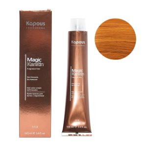 Крем-краска без аммония Magic Keratin «Non Ammonia» NA 9.43 очень светлый медно-золотистый блонд 100 мл