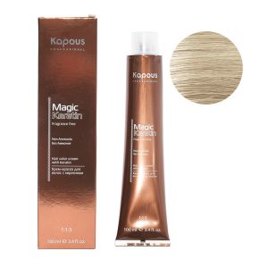 Крем-краска без аммония Magic Keratin «Non Ammonia» NA 900 ультра-светлый натуральный блонд 100 мл