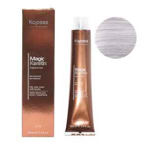 Крем-краска без аммония Magic Keratin «Non Ammonia» NA 901 ультра-светлый пепельный блонд 100 мл