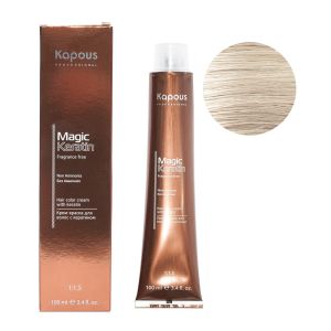 Крем-краска без аммония Magic Keratin «Non Ammonia» NA 902 ультра-светлый фиолетовый блонд 100 мл