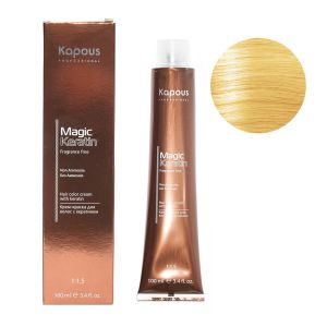 Крем-краска без аммония Magic Keratin «Non Ammonia» NA 903 ультра-светлый золотой блонд 100 мл