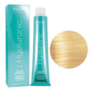 Крем-краска Kapous Hyaluronic HY 10.3 Платиновый блондин золотистый 100 мл