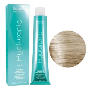 Крем-краска Kapous Hyaluronic HY 10.31 Платиновый блондин золотистый бежевый 100 мл