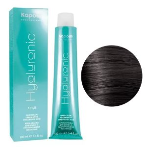 Крем-краска Kapous Hyaluronic HY 5.18 Светлый коричневый лакричный 100 мл