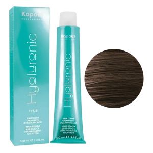 Крем-краска Kapous Hyaluronic HY 5.3 Светлый коричневый золотистый 100 мл