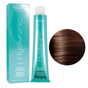 Крем-краска Kapous Hyaluronic HY 5.43 Светлый коричневый медный золотистый 100 мл