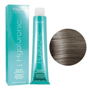 Крем-краска Kapous Hyaluronic HY 6.1 Темный блондин пепельный 100 мл