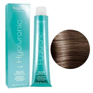 Крем-краска Kapous Hyaluronic HY 6.31 Темный блондин золотистый бежевый 100 мл