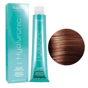 Крем-краска Kapous Hyaluronic HY 6.4 Темный блондин медный 100 мл