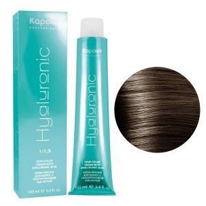 Крем-краска Kapous Hyaluronic HY 6.757 Темный блондин пралине 100 мл
