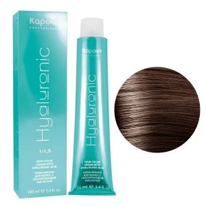 Крем-краска Kapous Hyaluronic HY 7.8 Блондин карамель 100 мл