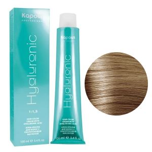 Крем-краска Kapous Hyaluronic HY 7.81 Блондин карамельно-пепельный 100 мл