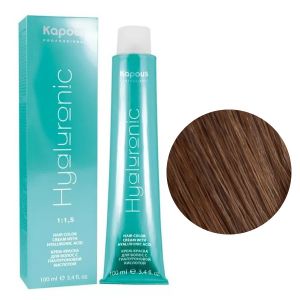Крем-краска Kapous Hyaluronic HY 8.1 Светлый блондин пепельный 100 мл