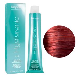 Крем-краска Kapous Hyaluronic HY 8.6 Светлый блондин красный 100 мл