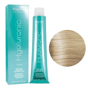 Крем-краска Kapous Hyaluronic HY 9.0 Очень светлый блондин 100 мл