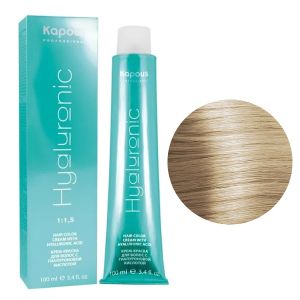 Крем-краска Kapous Hyaluronic HY 9.00 Очень светлый блондин интенсивный 100 мл