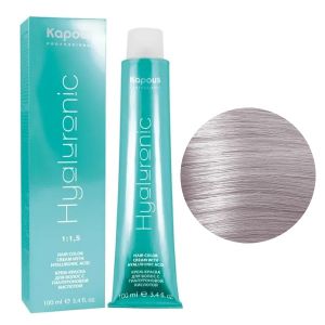 Крем-краска Kapous Hyaluronic HY 9.018 Очень светлый блондин прозрачный лакричный 100 мл