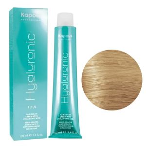 Крем-краска Kapous Hyaluronic HY 9.3 Очень светлый блондин золотистый 100 мл