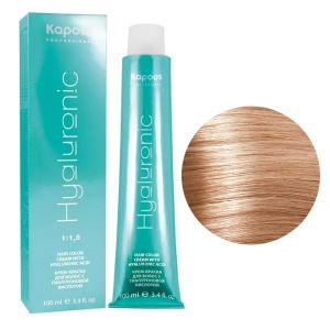Крем-краска Kapous Hyaluronic HY 9.4 Очень светлый блондин медный 100 мл