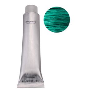 Краска для цветного мелирования Kapous Hyaluronic "Специальное мелирование" изумруд 100 мл
