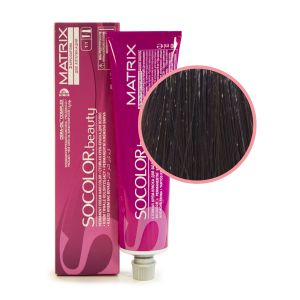 Крем-краска Matrix Socolor Beauty. 5BV Светлый шатен коричнево-перламуровый 90 мл