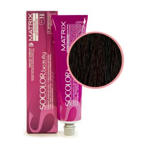 Крем-краска Matrix Socolor Beauty. 5MR Шатен мокка красный 90 мл