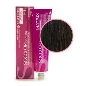 Крем-краска Matrix Socolor Beauty. 5NW Натуральный теплый светлый шатен 90 мл