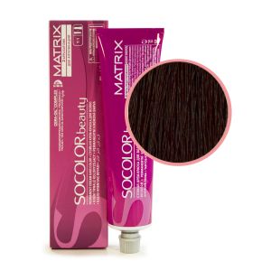 Крем-краска Matrix Socolor Beauty. 6MR Темный блондин мокка красный 90 мл