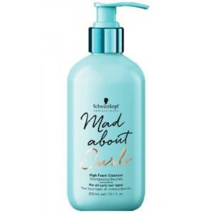 Очищающий крем-шампунь для волос Schwarzkopf Mad About Curls High Foam Cleanser 300 мл
