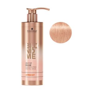 Бессульфатный смываемый тонер БлондМи BlondMe Blush Wash. Абрикос 250 мл